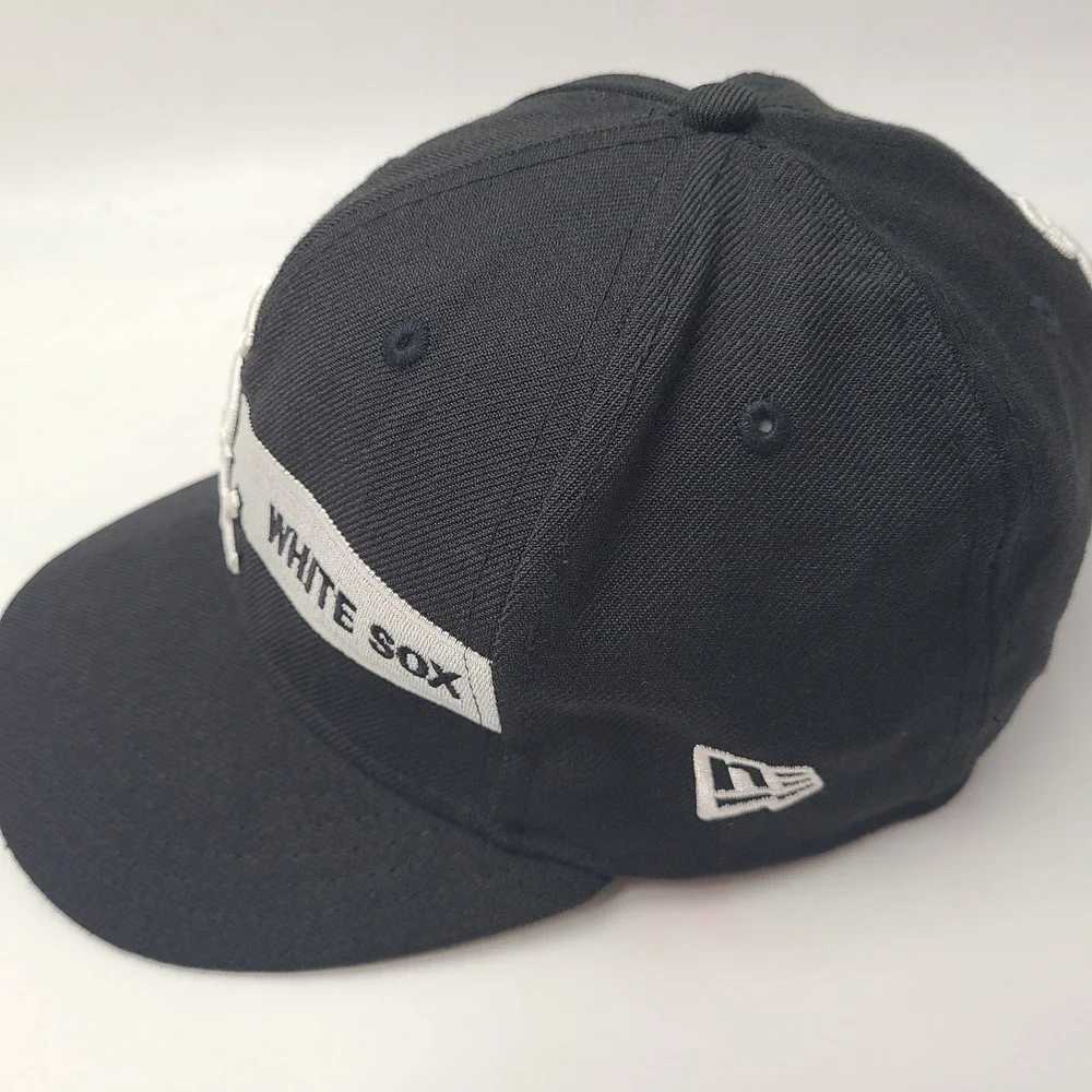 Chicago White‎ Sox Hat Snapback New Era 9Fifty Black White MLB Baseball Wool Men